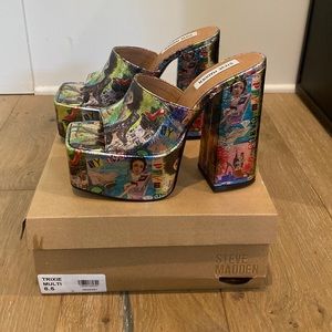 Steve Madden Trixie Multi shoes size 8.5